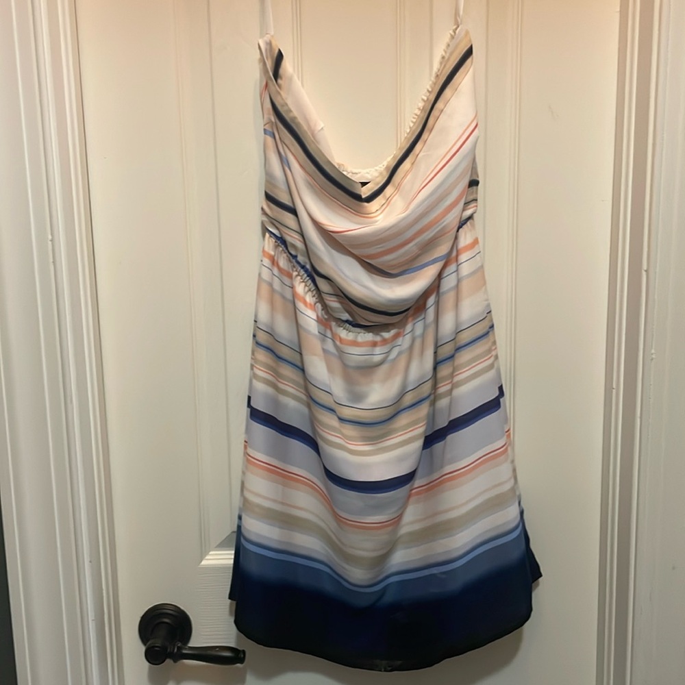WHBM strapless dress